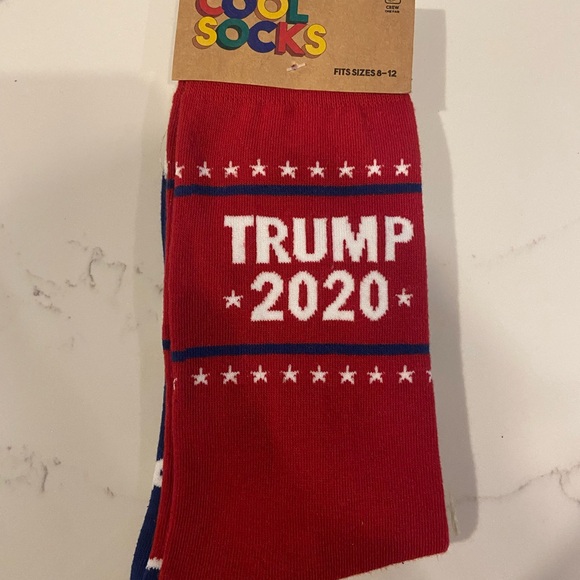 NWT VTG deadstock 2020 Trump novelty socks - Picture 2 of 6